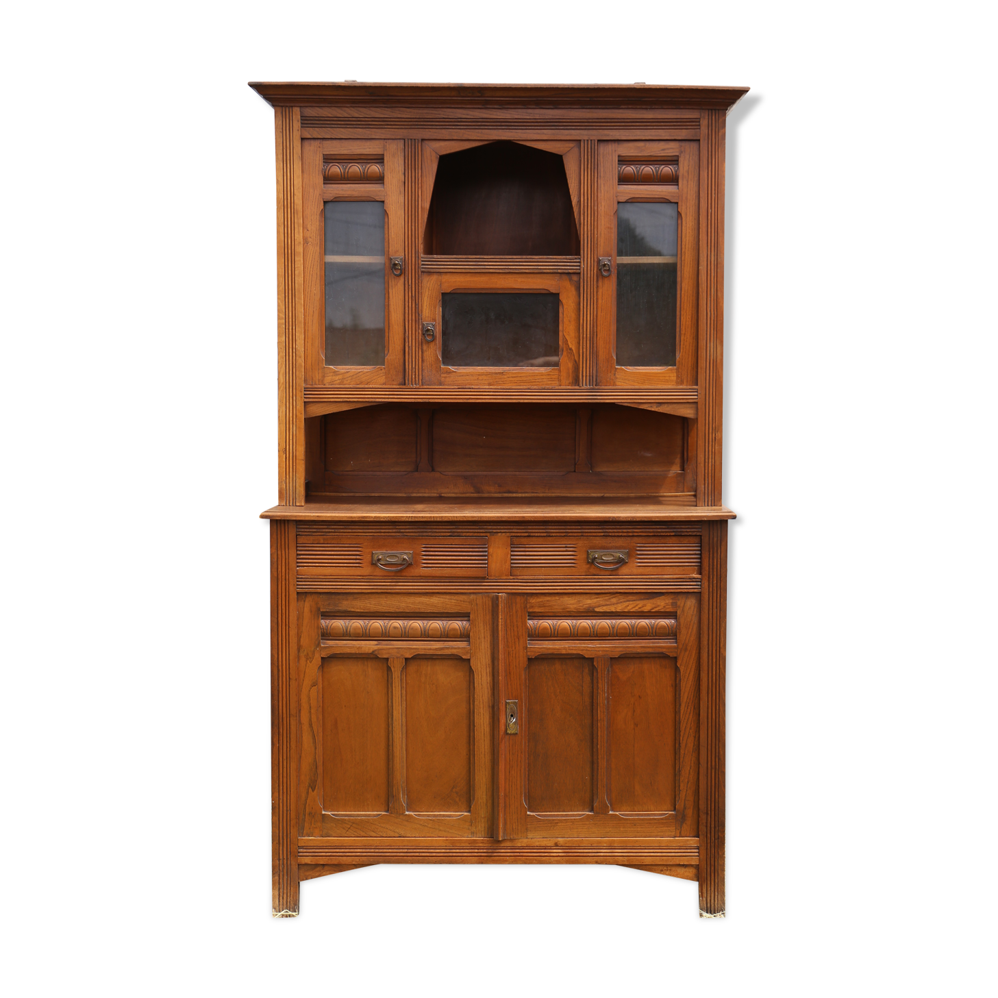 Vaisselier / buffet two body, vintage