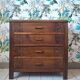 Art Deco chest of drawers, vintage antique furniture