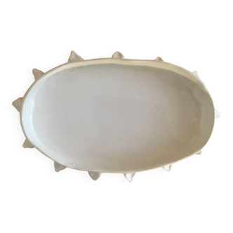 Plat oval en céramique