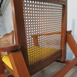 Colonial-style armchairs