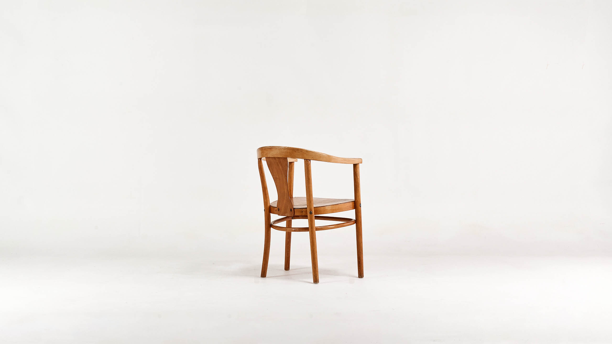 Magnus Stephensen for Fritz Hansen, pair of bridge armchairs, Denmark, C.1930