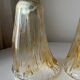 Blown glass lampshades