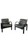 Pair of "Polhem" armchairs in leather by Tord Björklund for IKEA 1980.