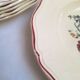 Assiettes creuses Digoin Sarreguemines Modèle Loraine