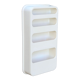 White plastic wall shelf by Jean Lin Viaud, 70s