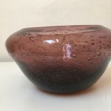 Glass vase blown by Bendor House