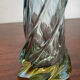 Vintage Murano twisted vase