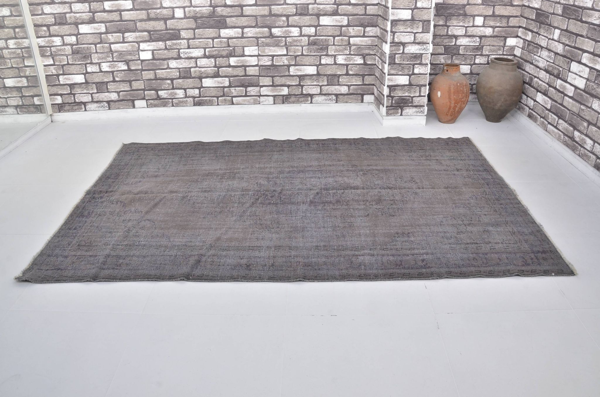 Oushak Vintage Handknotted Rug sku 1497