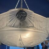 Art Deco ceiling light by Muller brothers Lunévilles