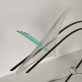Plexiglas and metal lamp from Relco Milano, Italy 1980s
