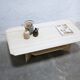 Vintage travertine coffee table