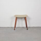Beige high vintage stool