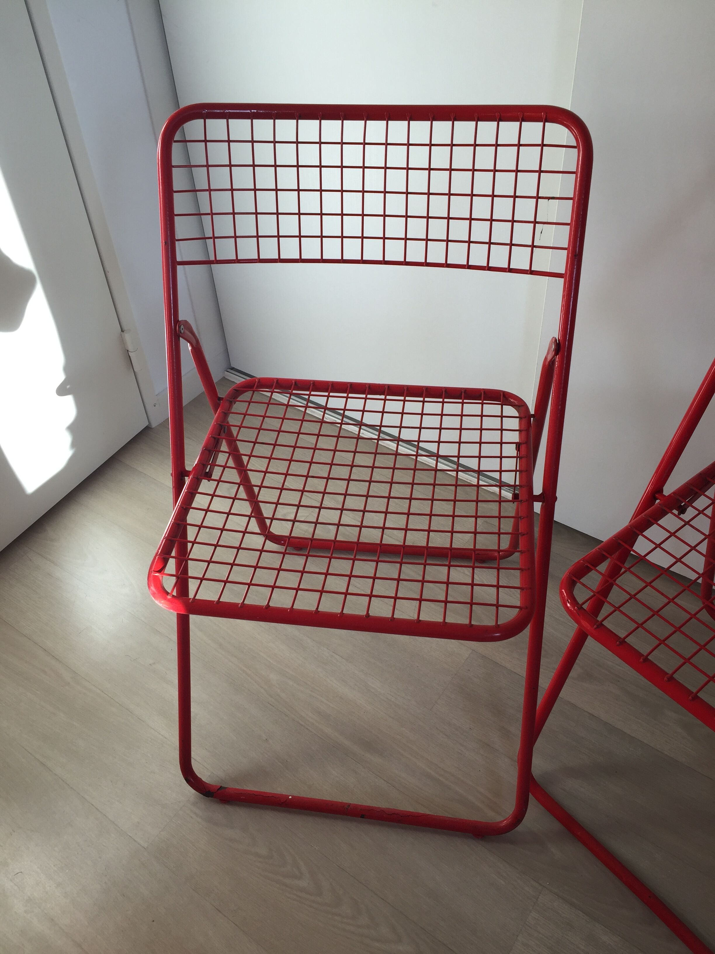 Folding chairs Ted Net of Niels Gammelgaard