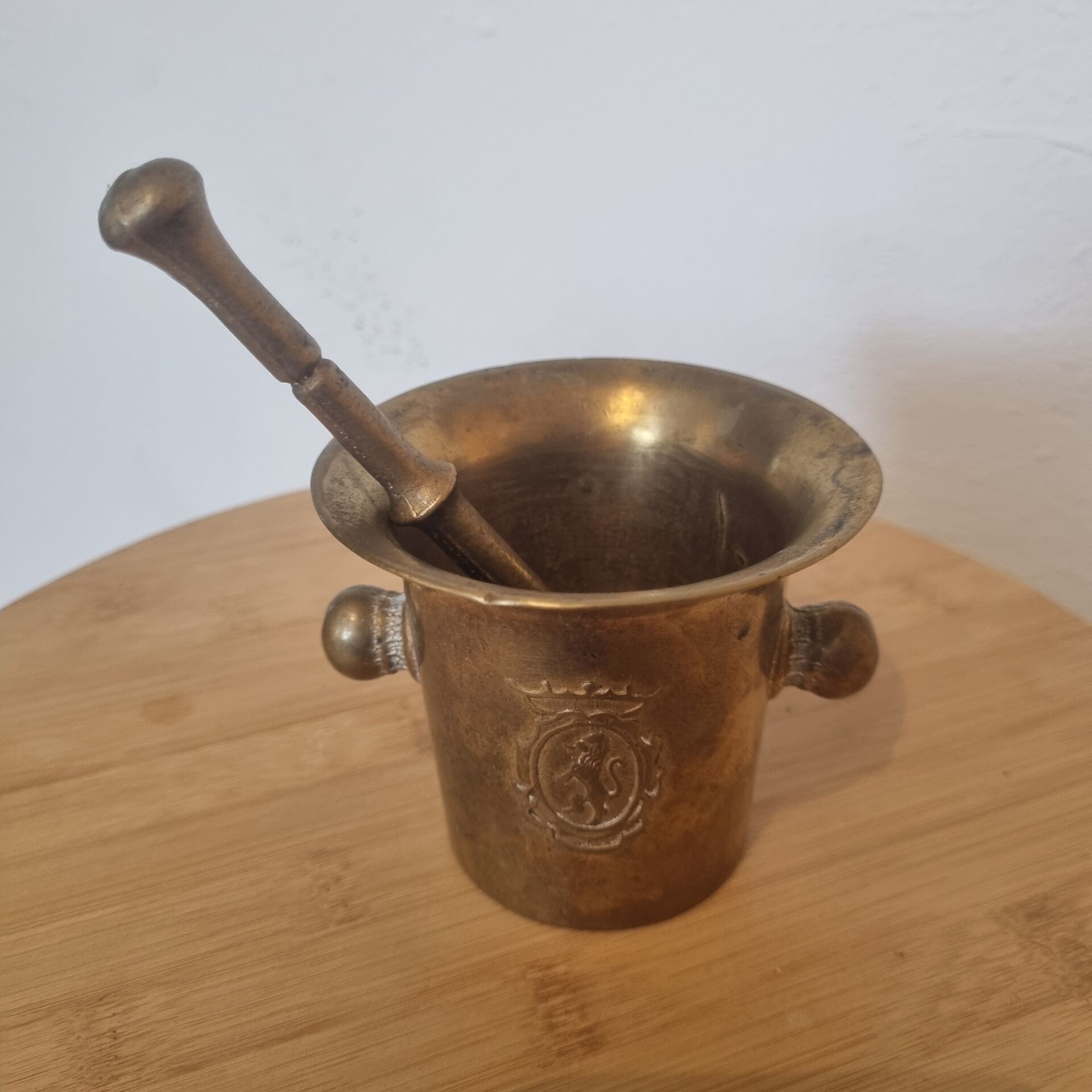 Pilon en bronze massif, 1970