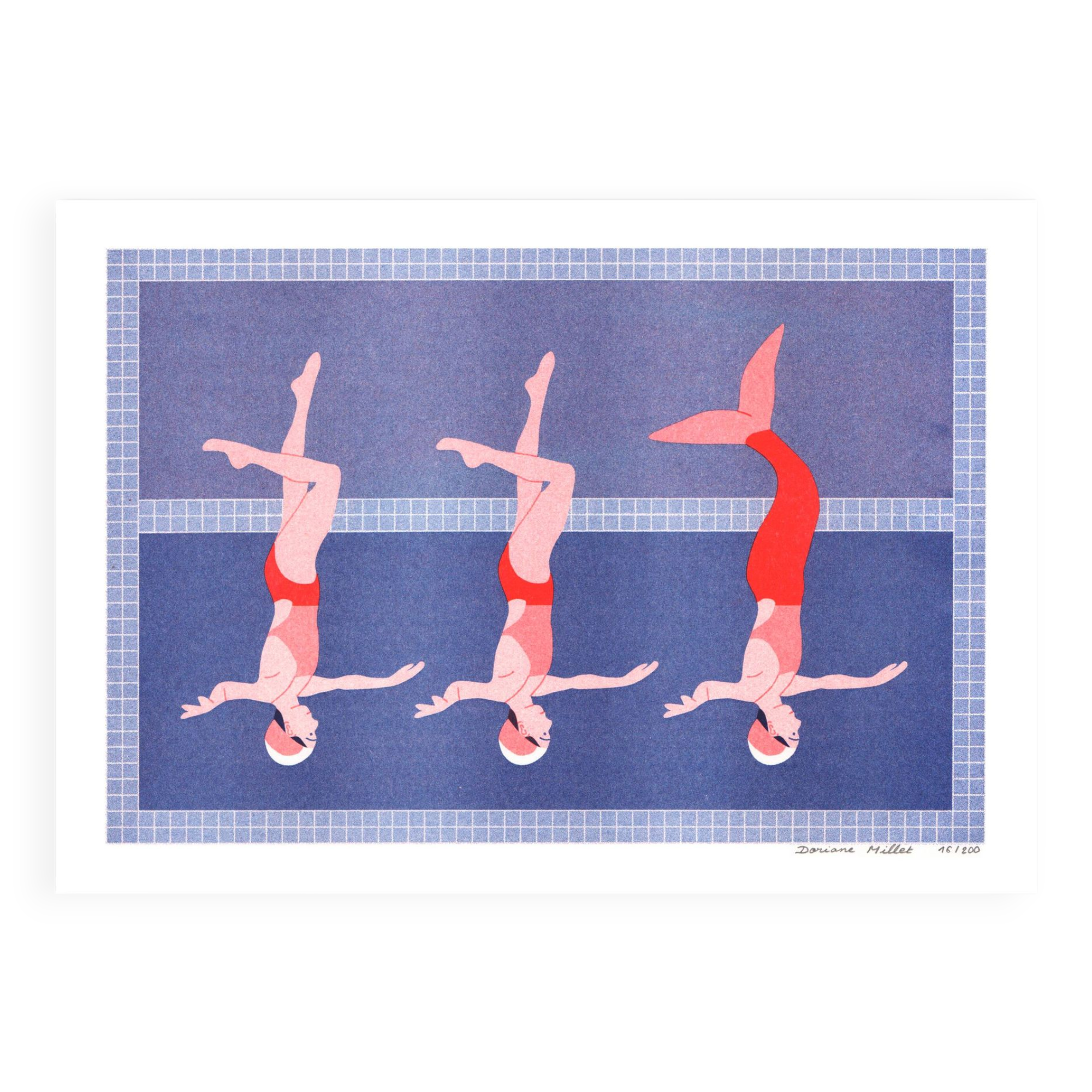 The Ballet, A4 risograph, signed limited edition