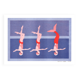 Le Ballet, risographie A4, édition limitée signée