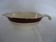 Opaque porcelain gravy boat, digoin sarreguemines, pasteur model