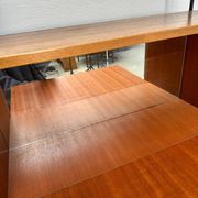 1960s vintage freestanding teak shelving system by WHB