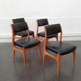 Set of 4 Scandinavian style chairs