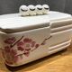 Art Deco time box multi-purpose ceramic Saint Amand iron land