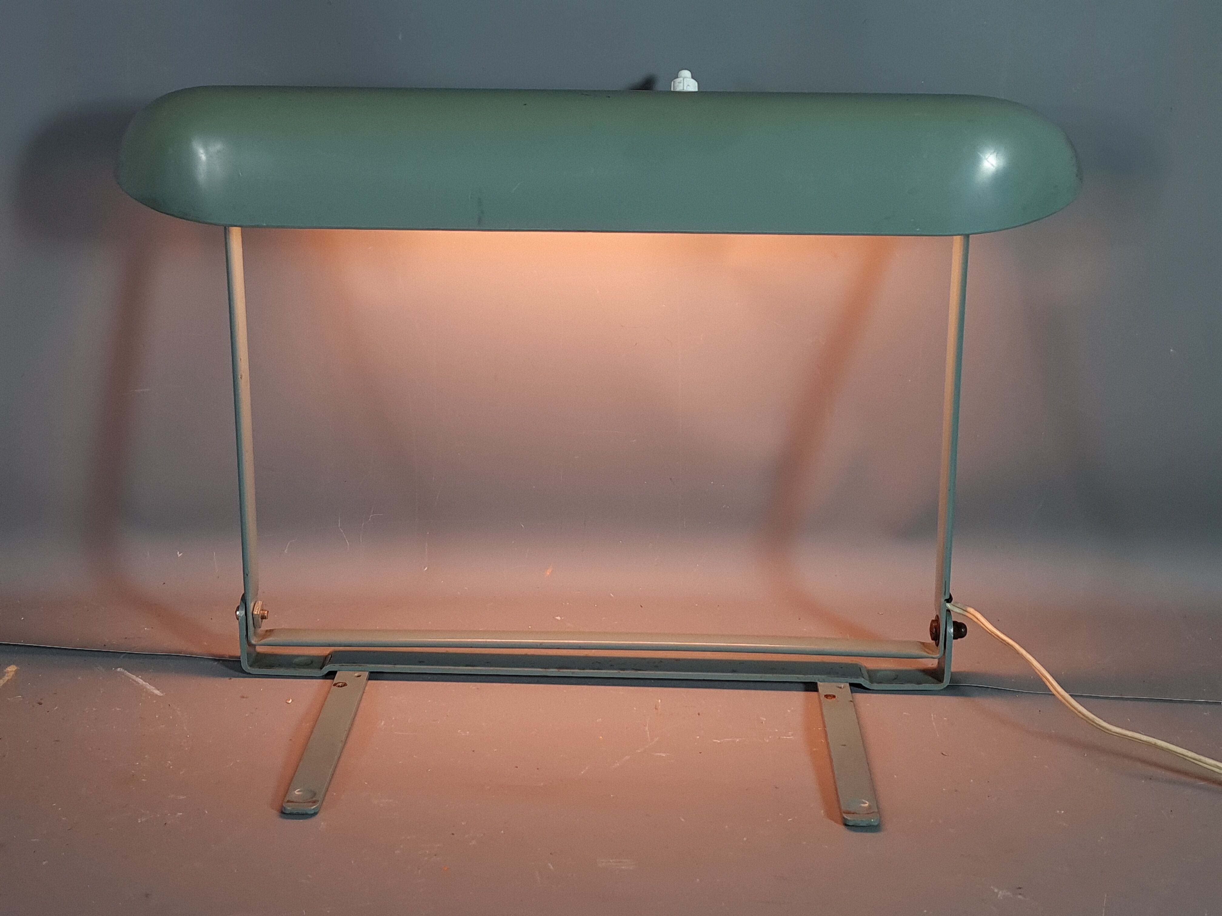 Vintage 50/60 adjustable desk or wall lamp