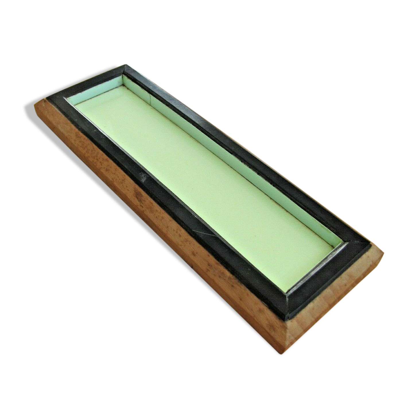 Pencil door - 50s - anise color