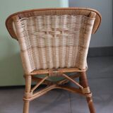 Children's rattan armchair
