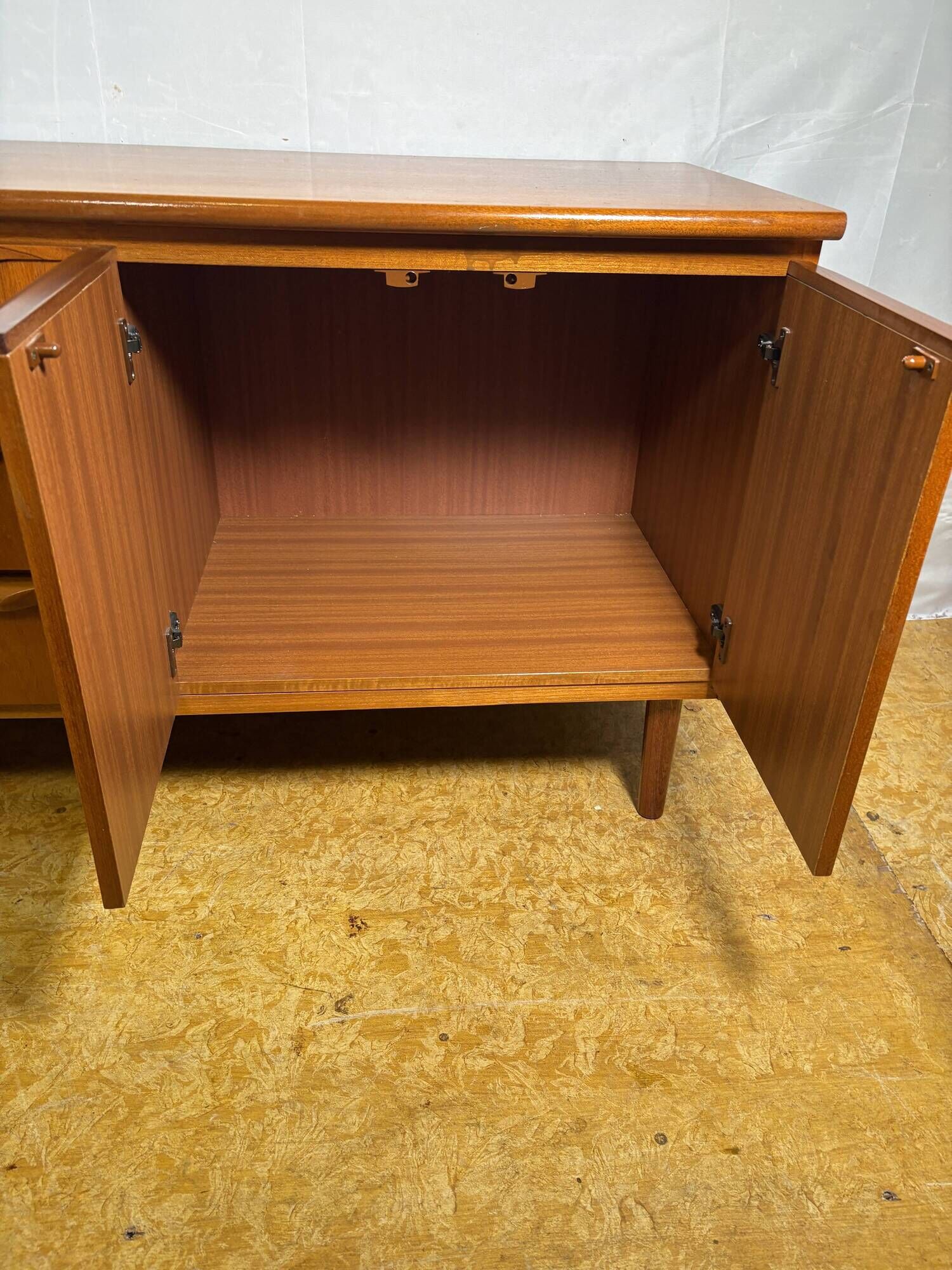 Mid Century Retro Vintage J.S. Sakol Teak Sideboard – 1960s–1970s  Scandina