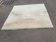 Vintage beige handwoven wool rug 175x235.