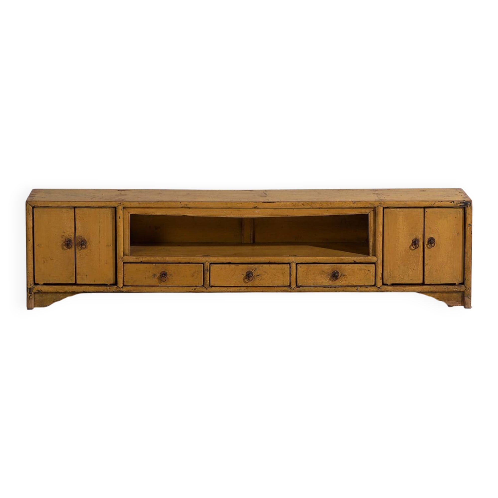 Old yellow low cabinet (c.1900) #19