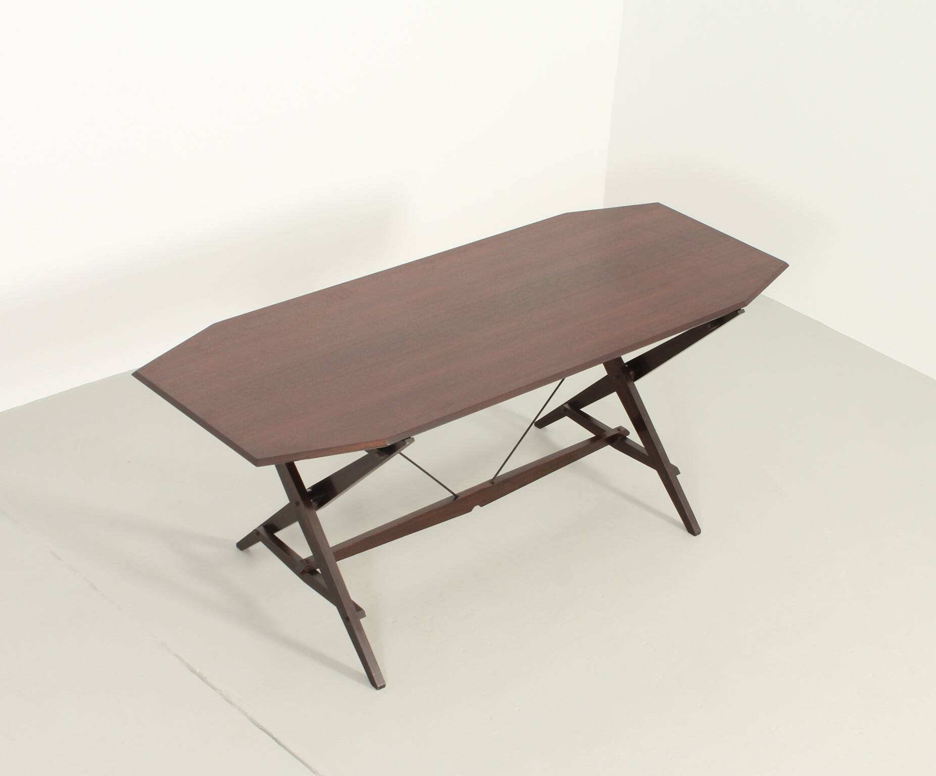 Dining or work table Cavalletto by Franco Albini