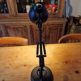 Vintage black metal desk lamp