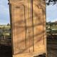 Solid cherry wood cabinet