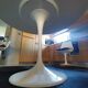 Dining room table with tulip leg