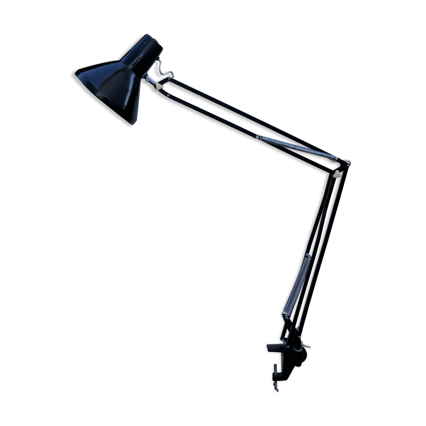 Black vintage architect lamp