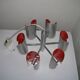 Suspension en aluminium danois 1960 / 70 S