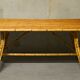 Table et chaise en rotin et bambou