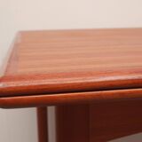 60s extendible diningtable teak square, Sigh & Son Denmark