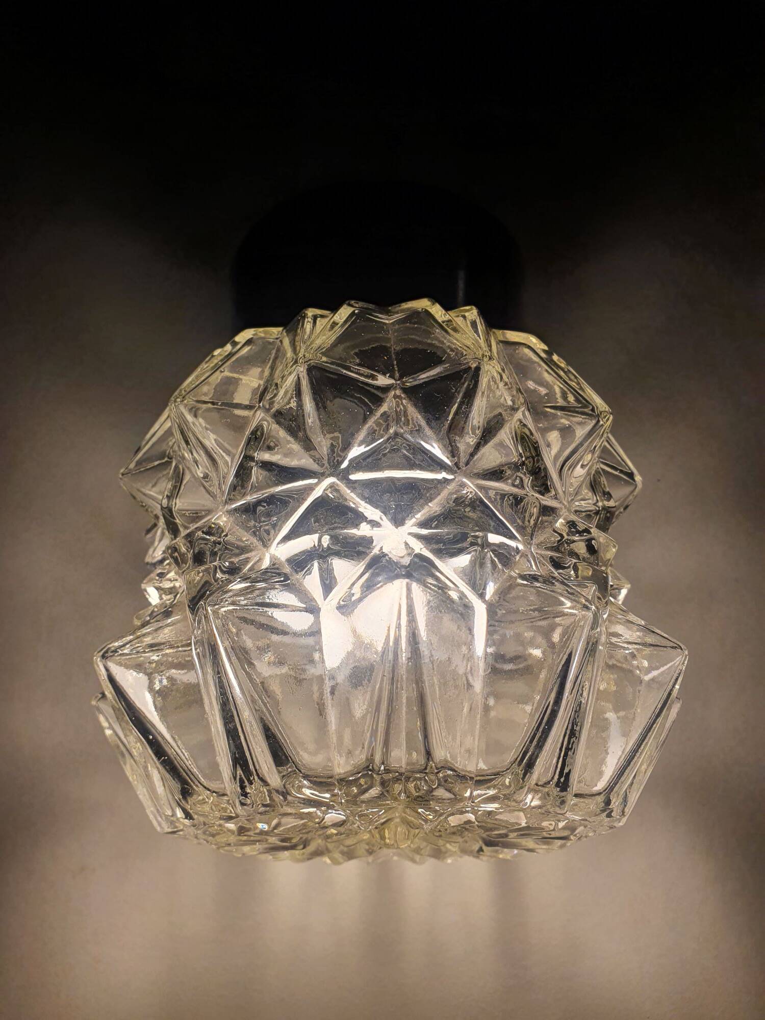 RZB ceiling light Germany 70s