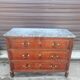 Mahogany chest of drawers from the nineteenth century