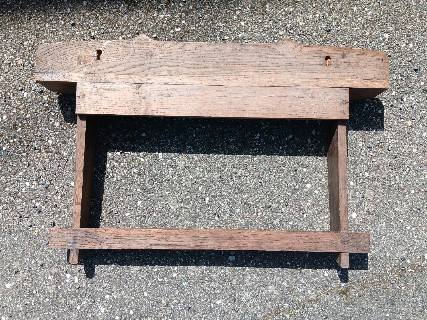 Vintage wall shelf