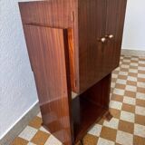 Meuble porte vinyles Art Déco