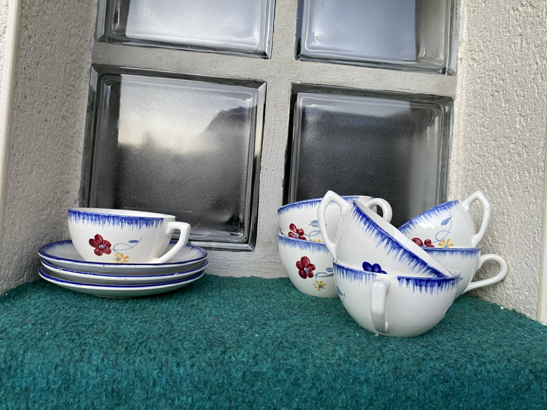 Vintage coffee service Digoin "Mary Lou"