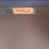 Neoclassical design chest of drawers signed circa 1960