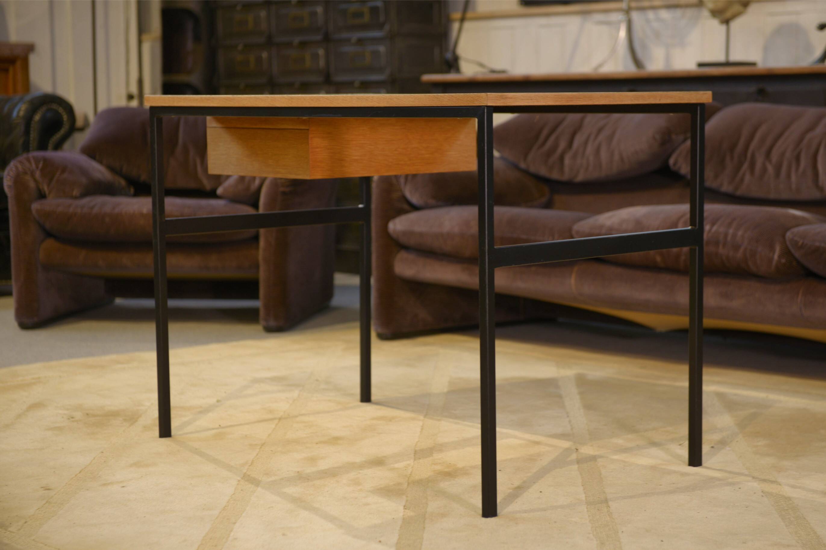 Student desk CM217 by Pierre Paulin published by Thonet 1960s