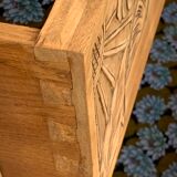 Art Deco chest of drawers Blond walnut 1930