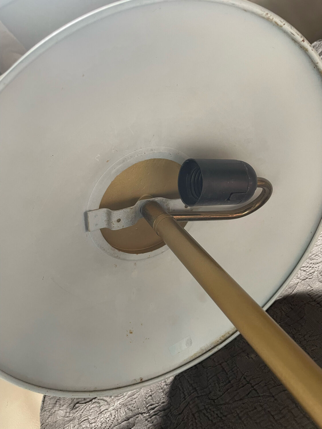 Vintage mushroom lamp