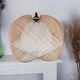 Suspension desing vintage bois et osier