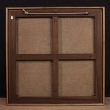 Antique French landscape painting from the 18th century