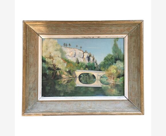 Tableau paysage provençal